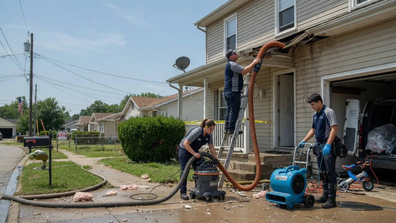 Water Damage Restoration in Lewis Run, PA near me